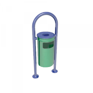 ÇK-101 açık alan çöp kovası